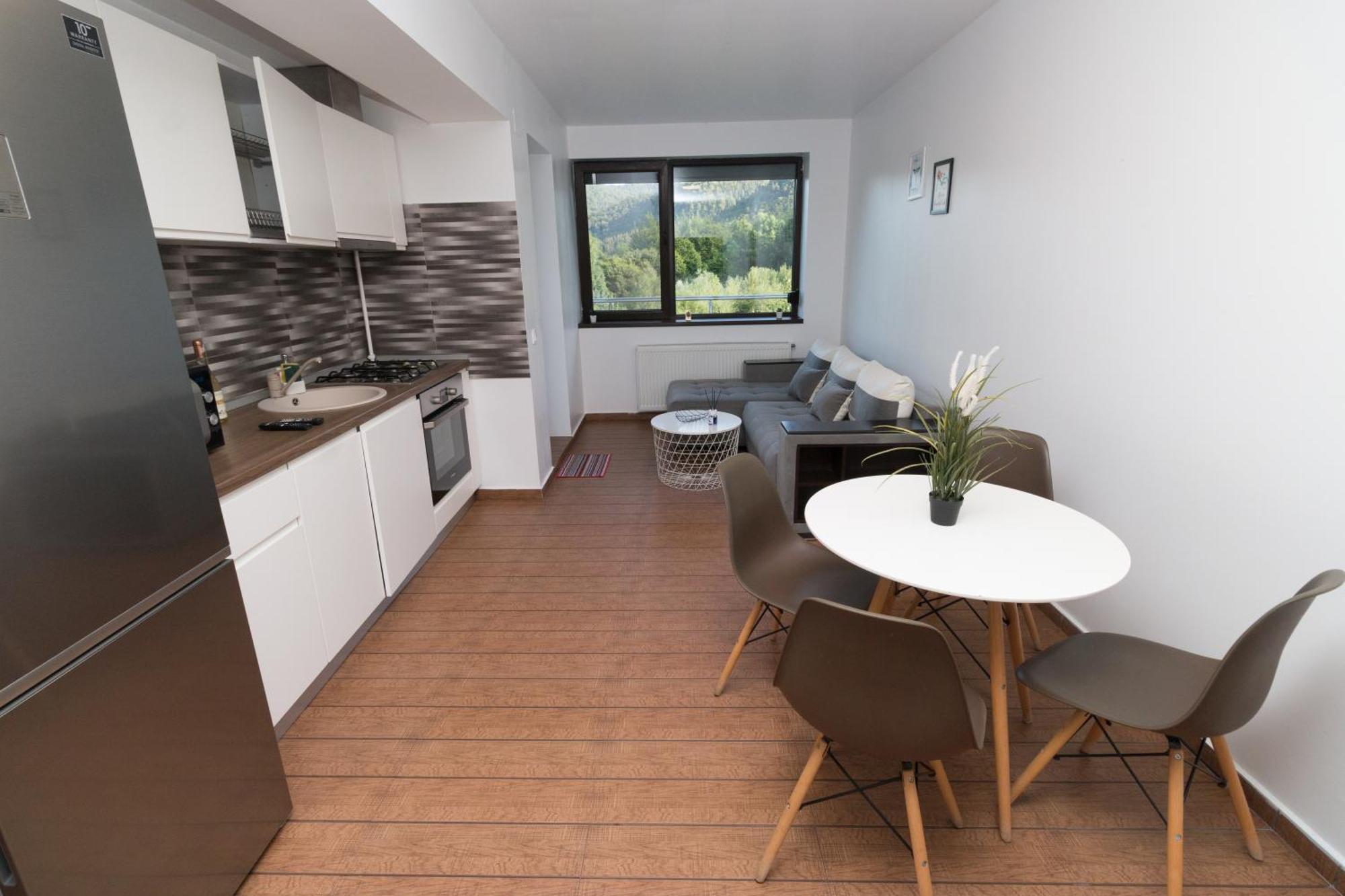 Panoramic Forest View - Balcony And Private Parking Apartment Sinaia